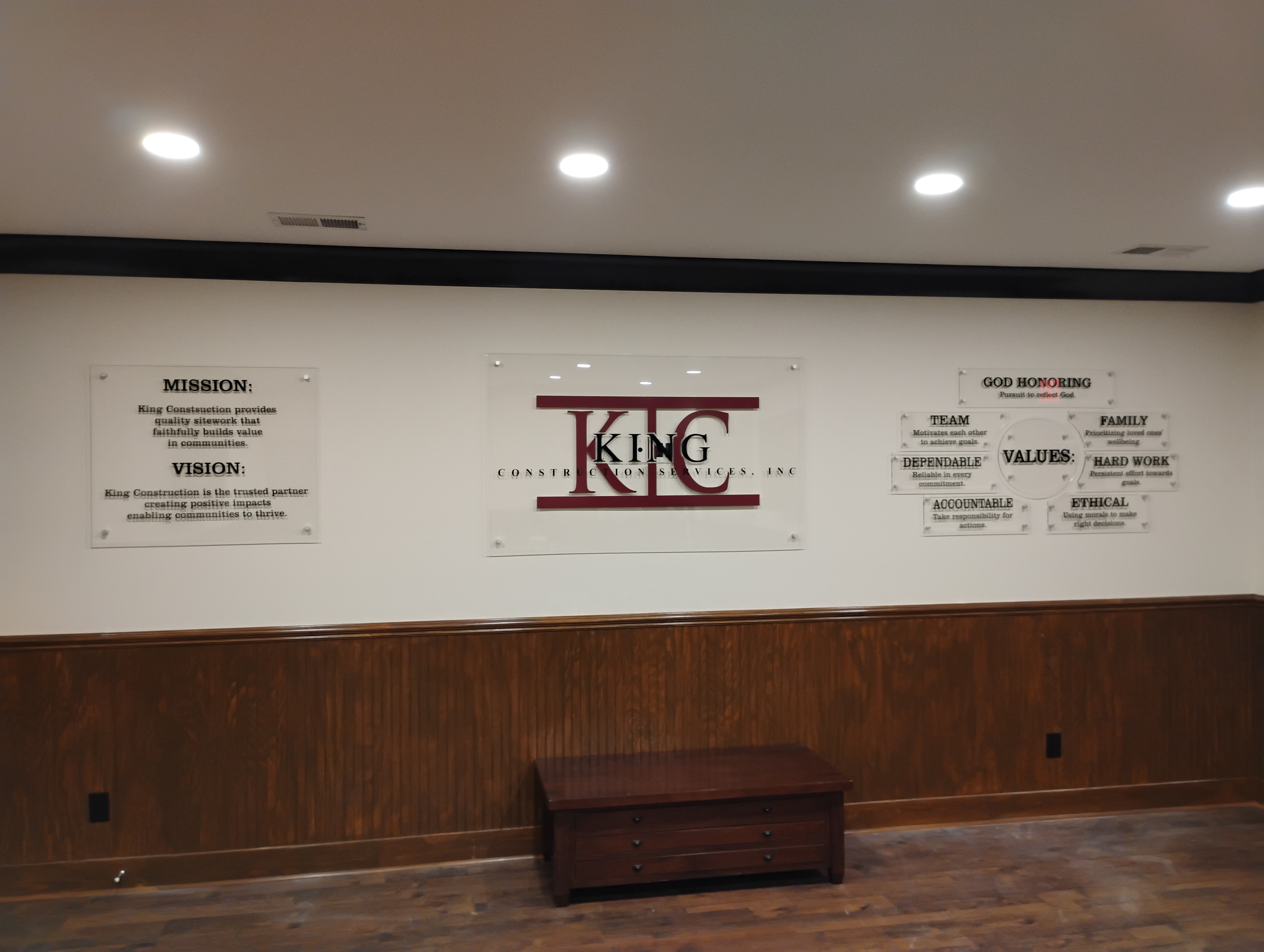 Completed property service project
